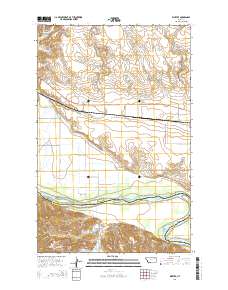 Kintyre 2014 topographic map thumbnail