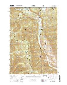 Kitty Creek 2014 topographic map thumbnail