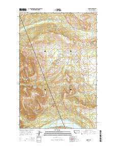 Kiowa 2014 topographic map thumbnail