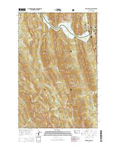 Patricks Basin 2014 topographic map thumbnail
