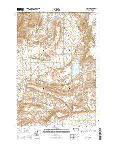 Lebo Lake 2014 topographic map thumbnail