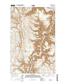Ledger 2014 topographic map thumbnail