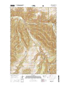 Monarch 2014 topographic map thumbnail