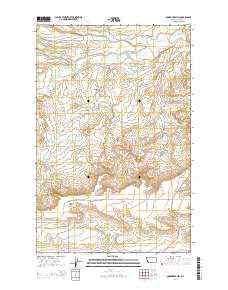 Nunemaker Hill 2014 topographic map thumbnail
