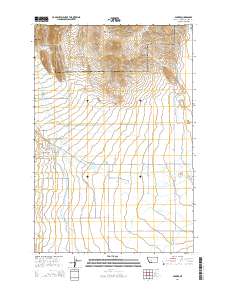 Parker 2014 topographic map thumbnail