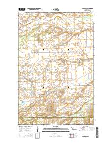 Scoffin Butte 2014 topographic map thumbnail