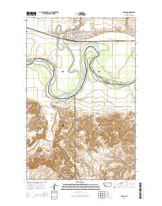 Poplar 2014 topographic map thumbnail