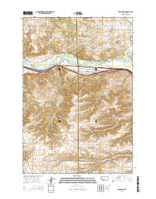Reed Point 2014 topographic map thumbnail