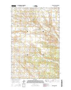 Runyan Bench 2014 topographic map thumbnail