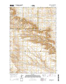 Russell Gulch 2014 topographic map thumbnail