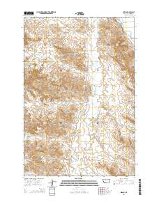 Mizpah 2014 topographic map thumbnail