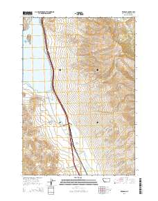 Red Rock 2014 topographic map thumbnail