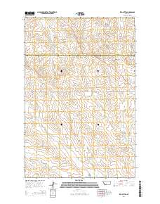 Red Buttes 2014 topographic map thumbnail