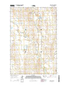 Rudie Coulee 2014 topographic map thumbnail