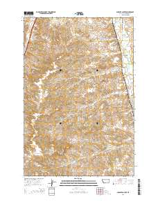 Scraper Coulee 2014 topographic map thumbnail