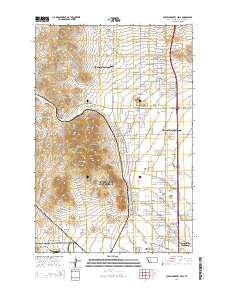 Scratchgravel Hills 2014 topographic map thumbnail