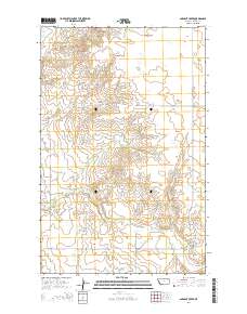 Sargent Creek 2014 topographic map thumbnail