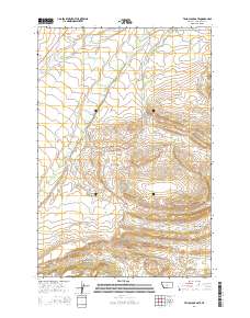 Ten O'Clock Gate 2014 topographic map thumbnail