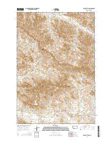 Tepee Butte NE 2014 topographic map thumbnail