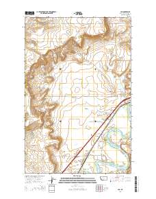 Ulm 2014 topographic map thumbnail