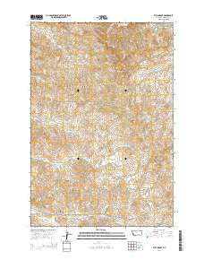 The Dugout 2014 topographic map thumbnail
