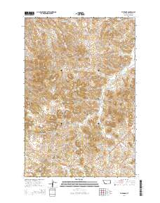 The Knob 2014 topographic map thumbnail