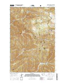 Hogback Mountain 2014 topographic map thumbnail
