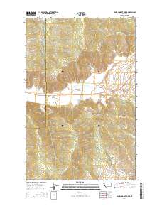 Irvine Lookout Tower 2014 topographic map thumbnail