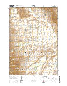 Island Butte 2014 topographic map thumbnail