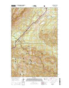Summit 2014 topographic map thumbnail
