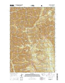Spink Point 2014 topographic map thumbnail