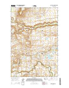 Split Rock Lake 2014 topographic map thumbnail