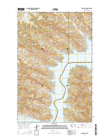 Swede Ridge 2014 topographic map thumbnail