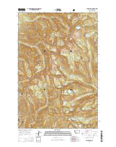 Stuart Peak 2014 topographic map thumbnail