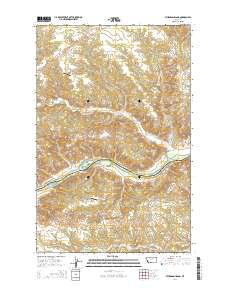 Sturgeon Island 2014 topographic map thumbnail