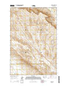 Vananda 2014 topographic map thumbnail