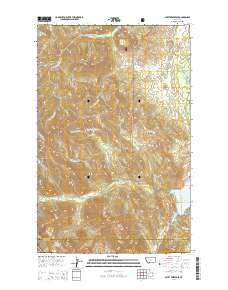 Swift Reservoir 2014 topographic map thumbnail