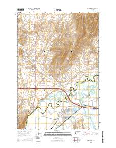 Three Forks 2014 topographic map thumbnail