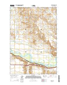 Thurlow 2014 topographic map thumbnail