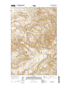 Table Butte 2014 topographic map thumbnail
