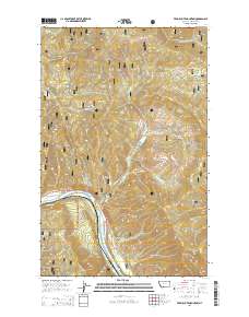 Vermiculite Mountain 2014 topographic map thumbnail