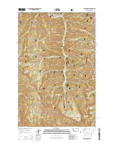 Vermilion Peak 2014 topographic map thumbnail