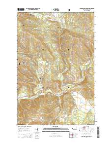 Sunflower Mountain 2014 topographic map thumbnail