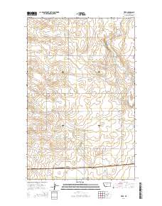 Tiber 2014 topographic map thumbnail