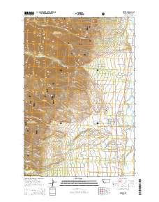 Victor 2014 topographic map thumbnail