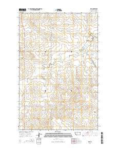 Vida 2014 topographic map thumbnail