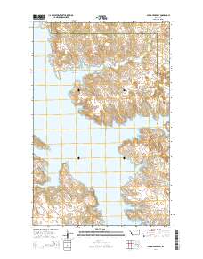 Spring Creek Bay 2014 topographic map thumbnail