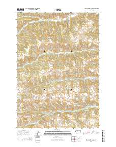 Spring Creek Ranch 2014 topographic map thumbnail