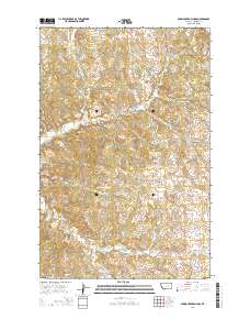 Spring Creek School 2014 topographic map thumbnail