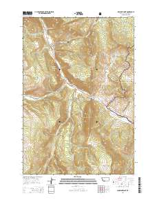 Sunshine Point 2014 topographic map thumbnail